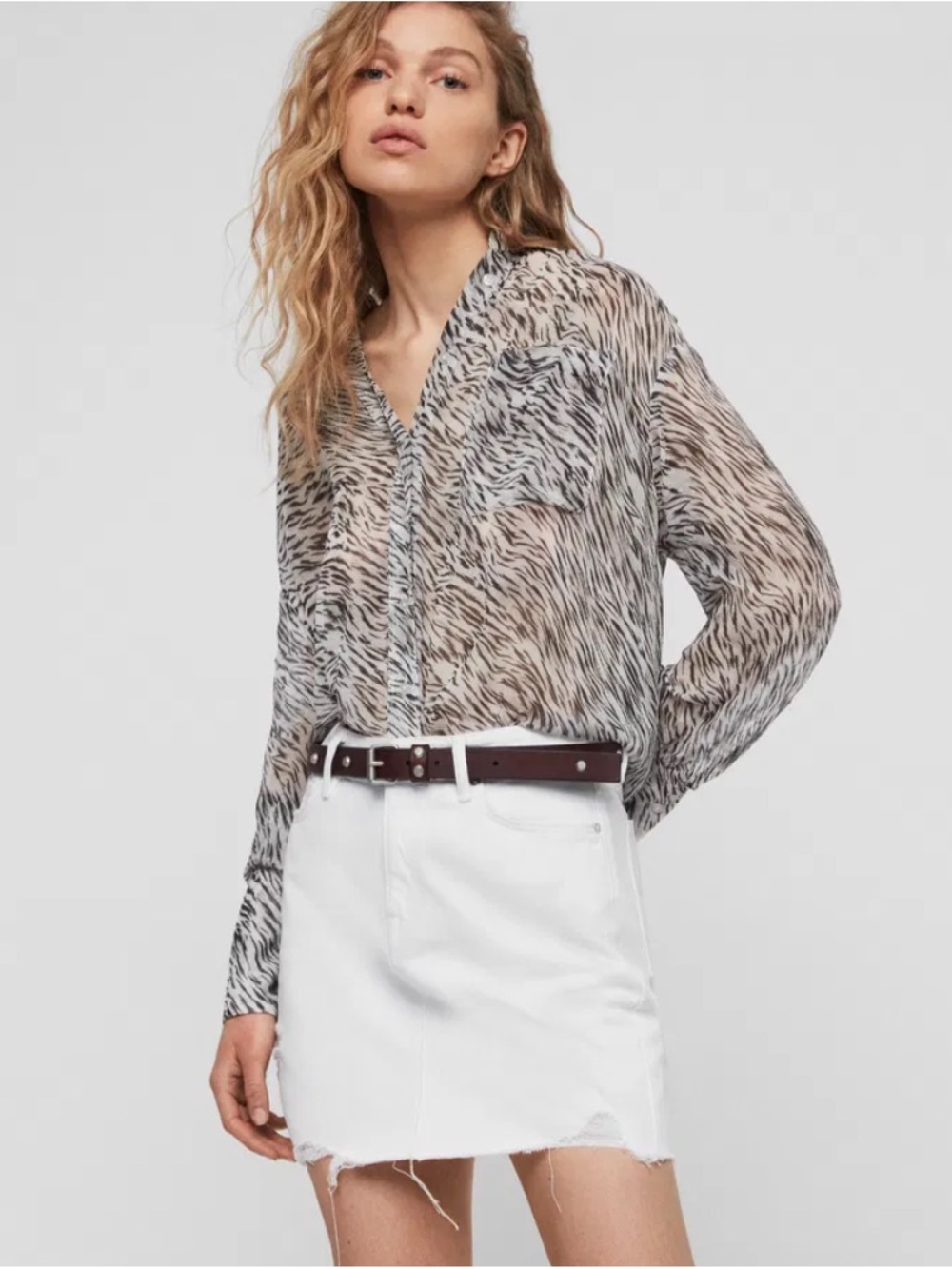 ALLSAINTS Bernie ZED Shirt Size small